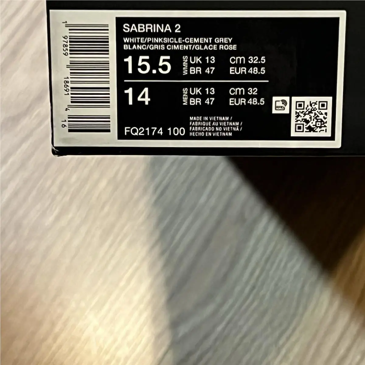 Nike shoes - Nike Sabrina 2 - Sabrina - Fq2174-100 - White (UPC: 00197859172627) 6