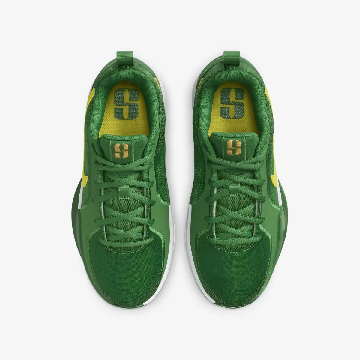 Nike shoes - Apple Green/White/Yellow Strike (UPC: 197601329095) 2