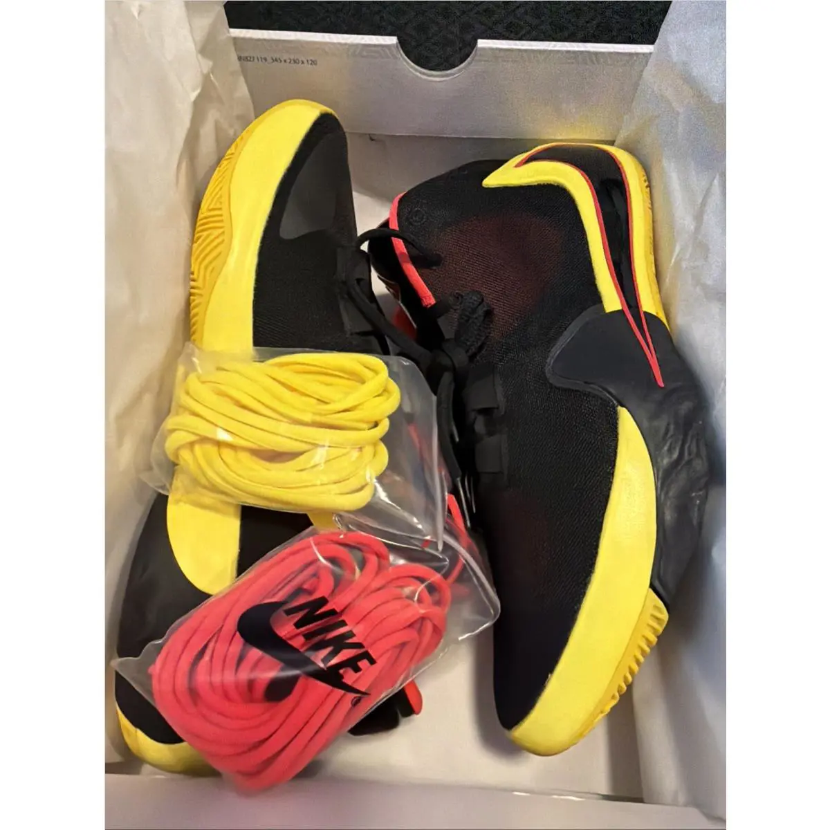 Nike shoes - Nike Zoom Freak 1 - Zoom Freak - BQ5422-003 - Black, Manufacturer: Black/Black/Red Orbit/Opti Yellow 1