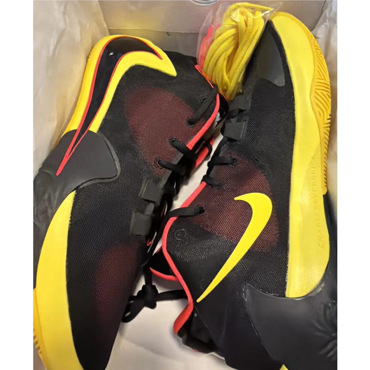 Nike shoes - Nike Zoom Freak 1 - Zoom Freak - BQ5422-003 - Black, Manufacturer: Black/Black/Red Orbit/Opti Yellow 2