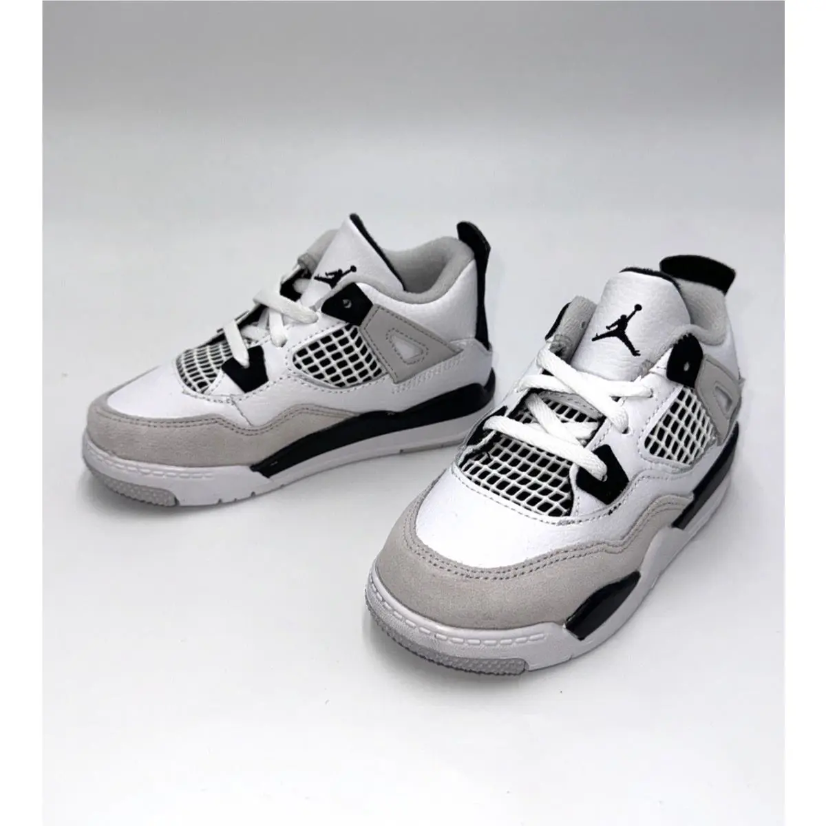 Nike shoes - Air Jordan 4 - Air - White/Black-Neutral Grey 0