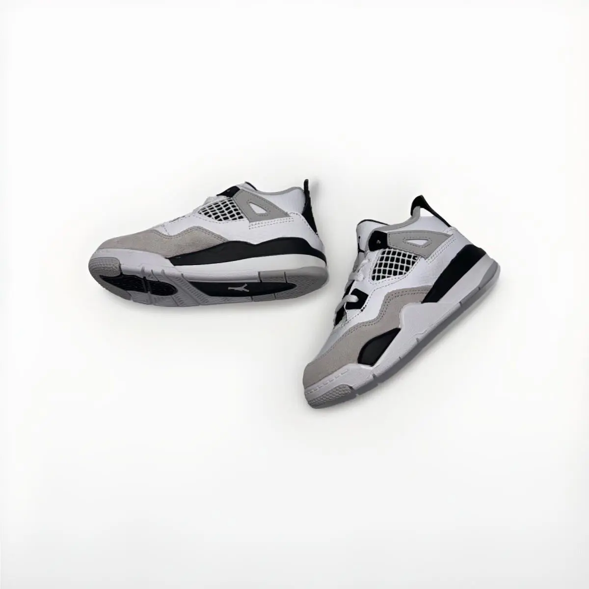 Nike shoes - Air Jordan 4 - Air - White/Black-Neutral Grey 1