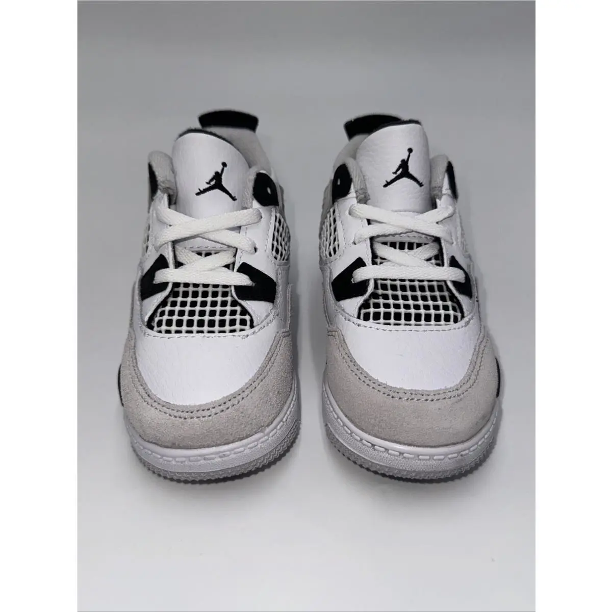 Nike shoes - Air Jordan 4 - Air - White/Black-Neutral Grey 4