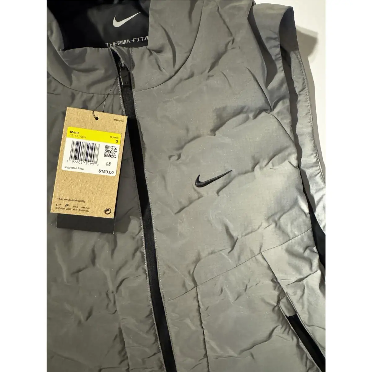 Nike clothing - Nike Running Division Therma‑FIT ADV - Running Division - Reflective Gray 2