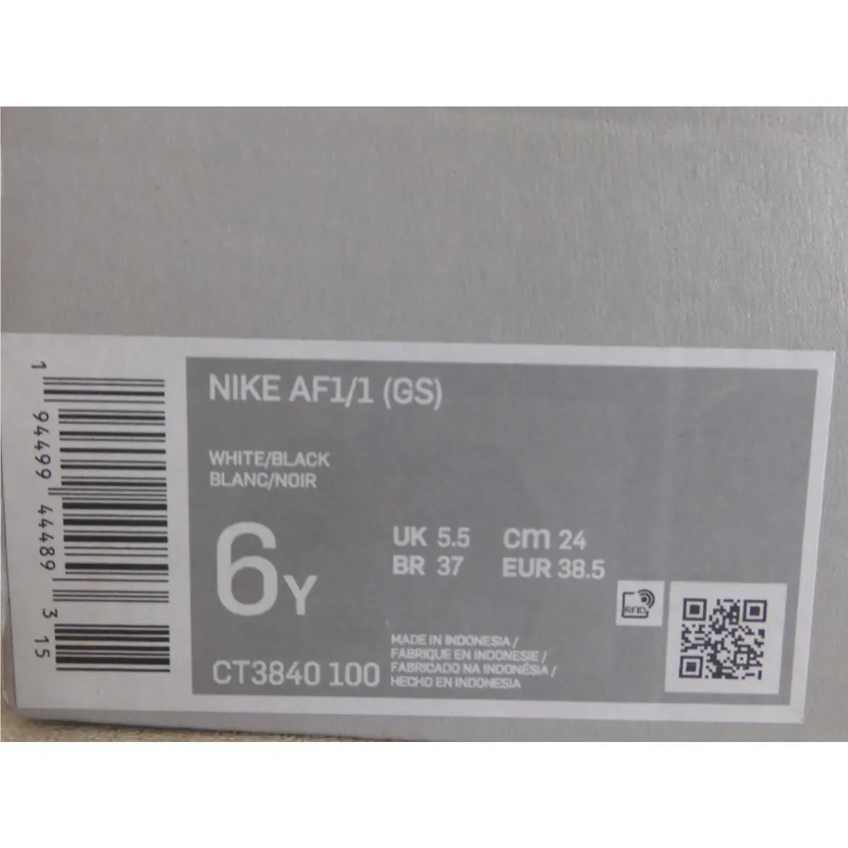Nike shoes - Nike Air Force 1 - Air Force - White (UPC: 194499444893) 3