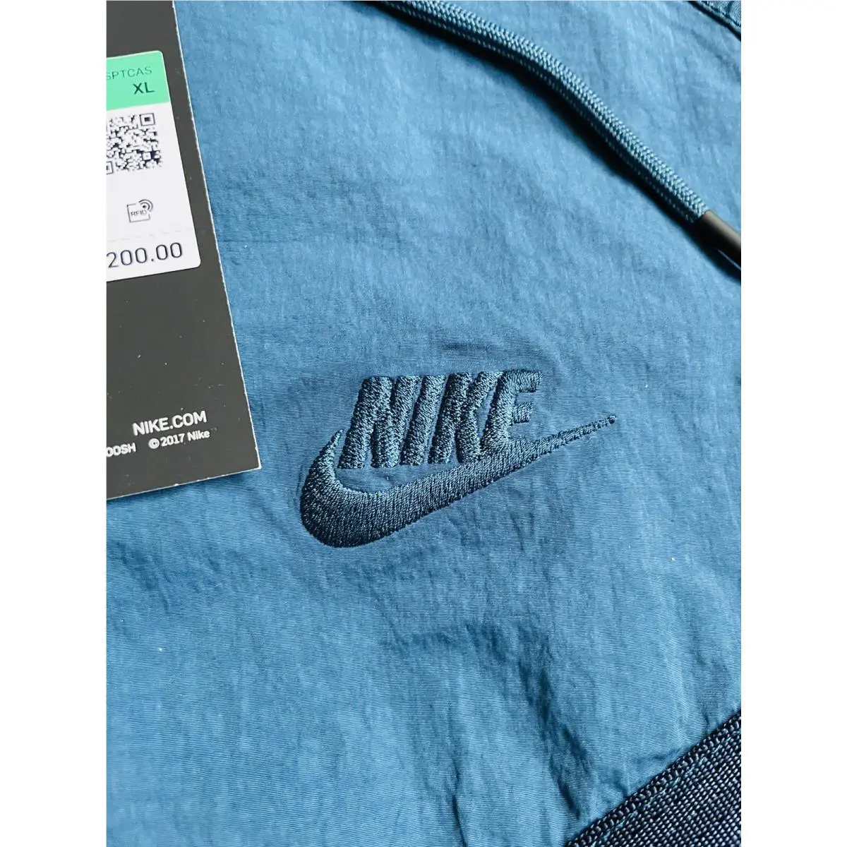 Nike clothing - Nike Windrunner Jacket - Windrunner Jacket - Blue (UPC: 0193154863055) 2