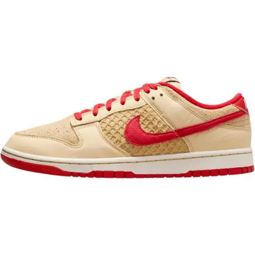 Nike Dunk Low Retro SE `strawberry Waffle` Men Pale Vanilla/university Red - Pale Vanilla/University Red/Sail/Wheat