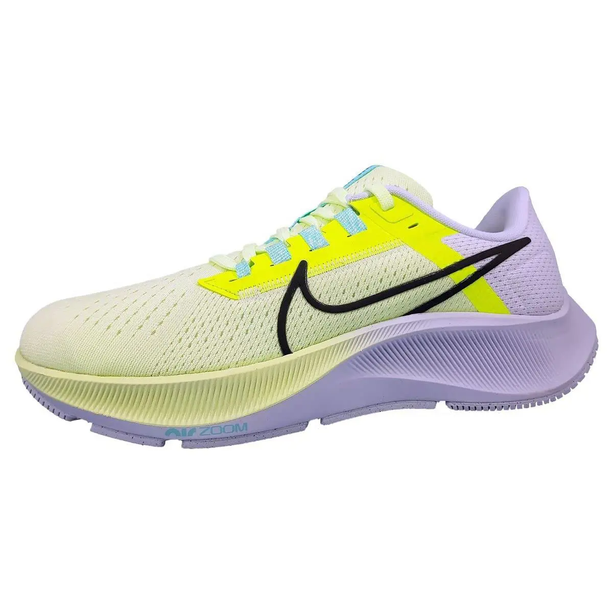 Nike Women’s Air Zoom Pegasus 38 Running Shoes Volt Black Size 8 CW7358-700 - Green