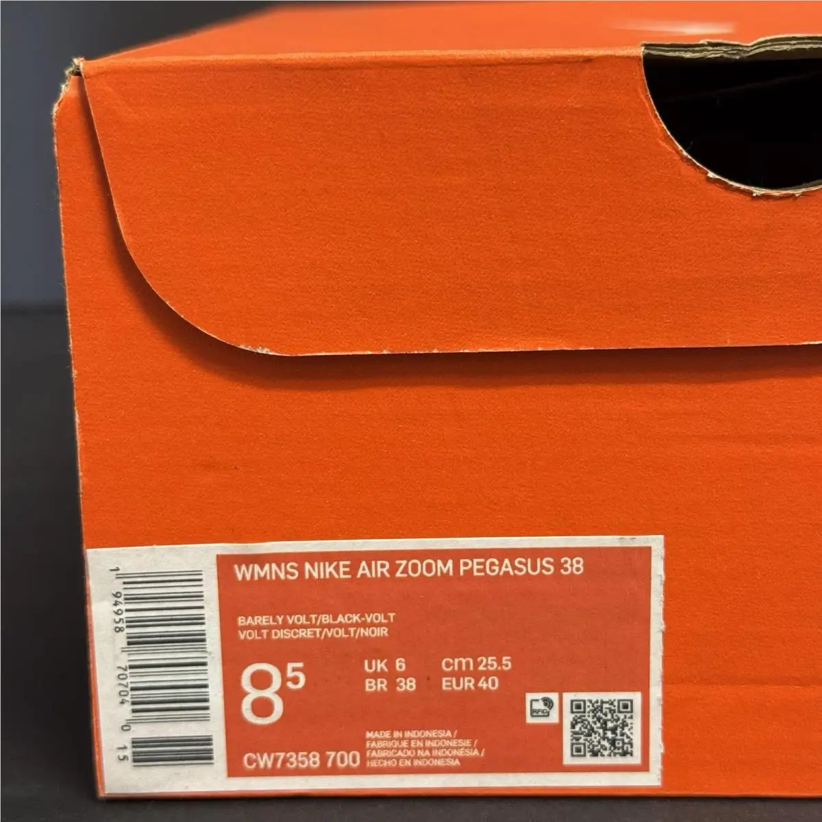 Nike shoes - Nike Air Zoom Pegasus 38 - CW7358-700 - Green (UPC: 0194958707040) 10