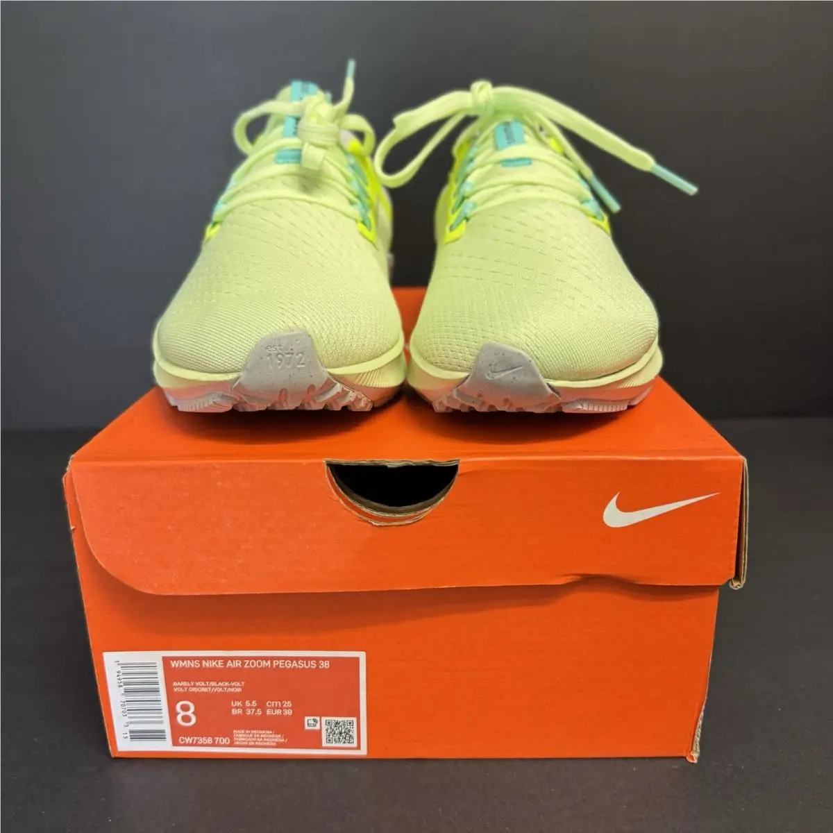 Nike shoes - Nike Air Zoom Pegasus 38 - CW7358-700 - Green (UPC: 0194958707040) 4