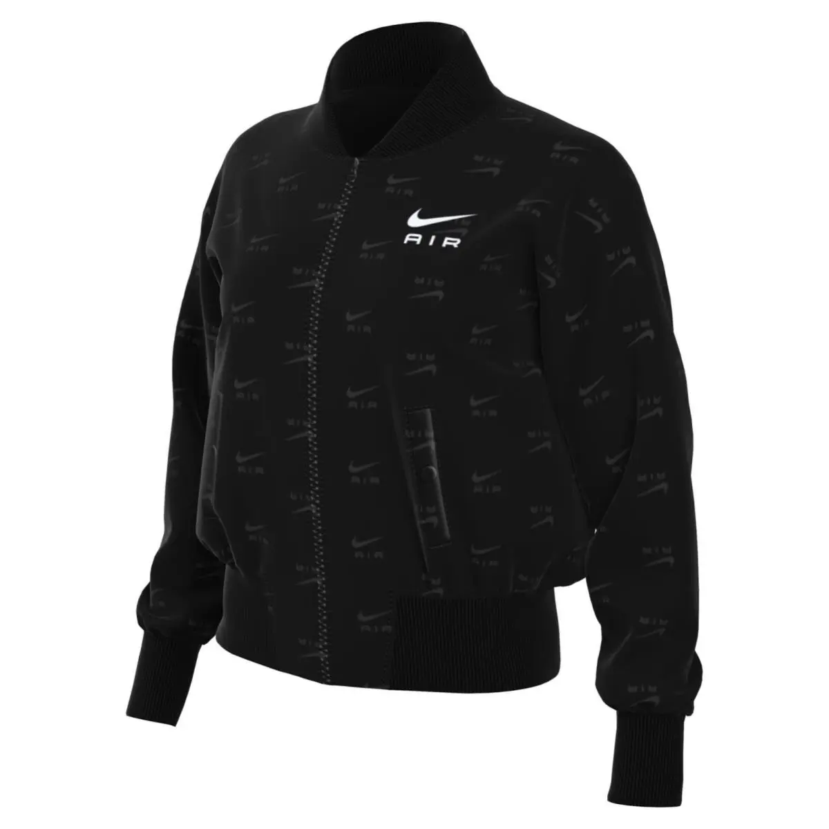 Nike clothing - Nike Air Women`s Bomber Jacket - DV4372-010 - Black 1