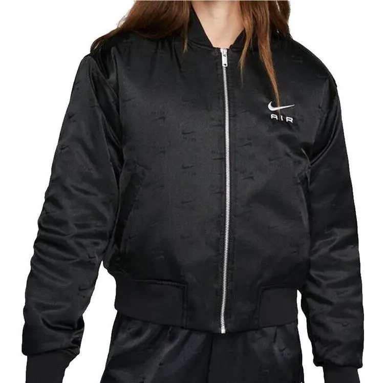 Nike clothing - Nike Air Women`s Bomber Jacket - DV4372-010 - Black 2