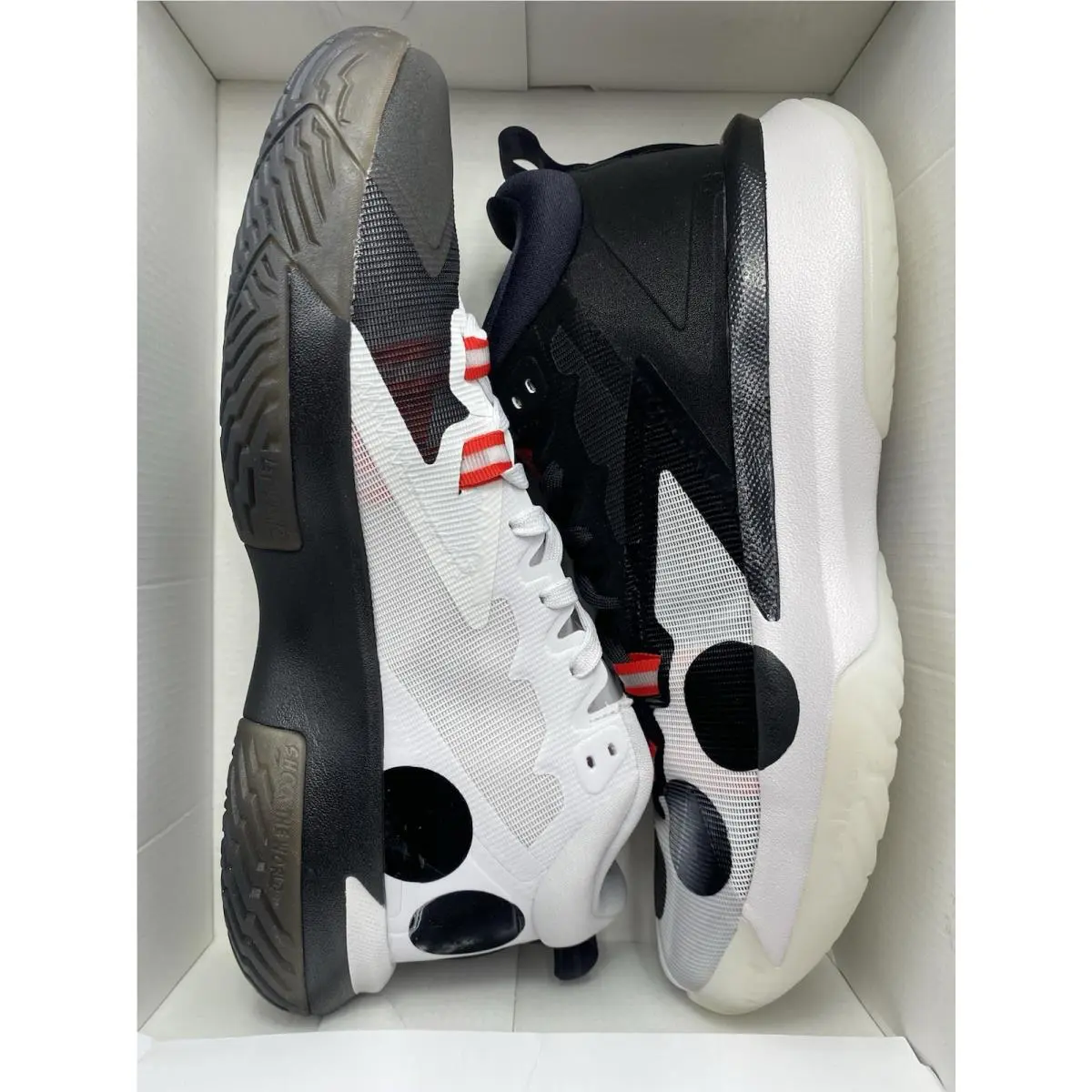 Nike shoes - Jordan Zion 1 - Zion - DQ4706 160 - White/University Red-Black (UPC: 195867228138) 5