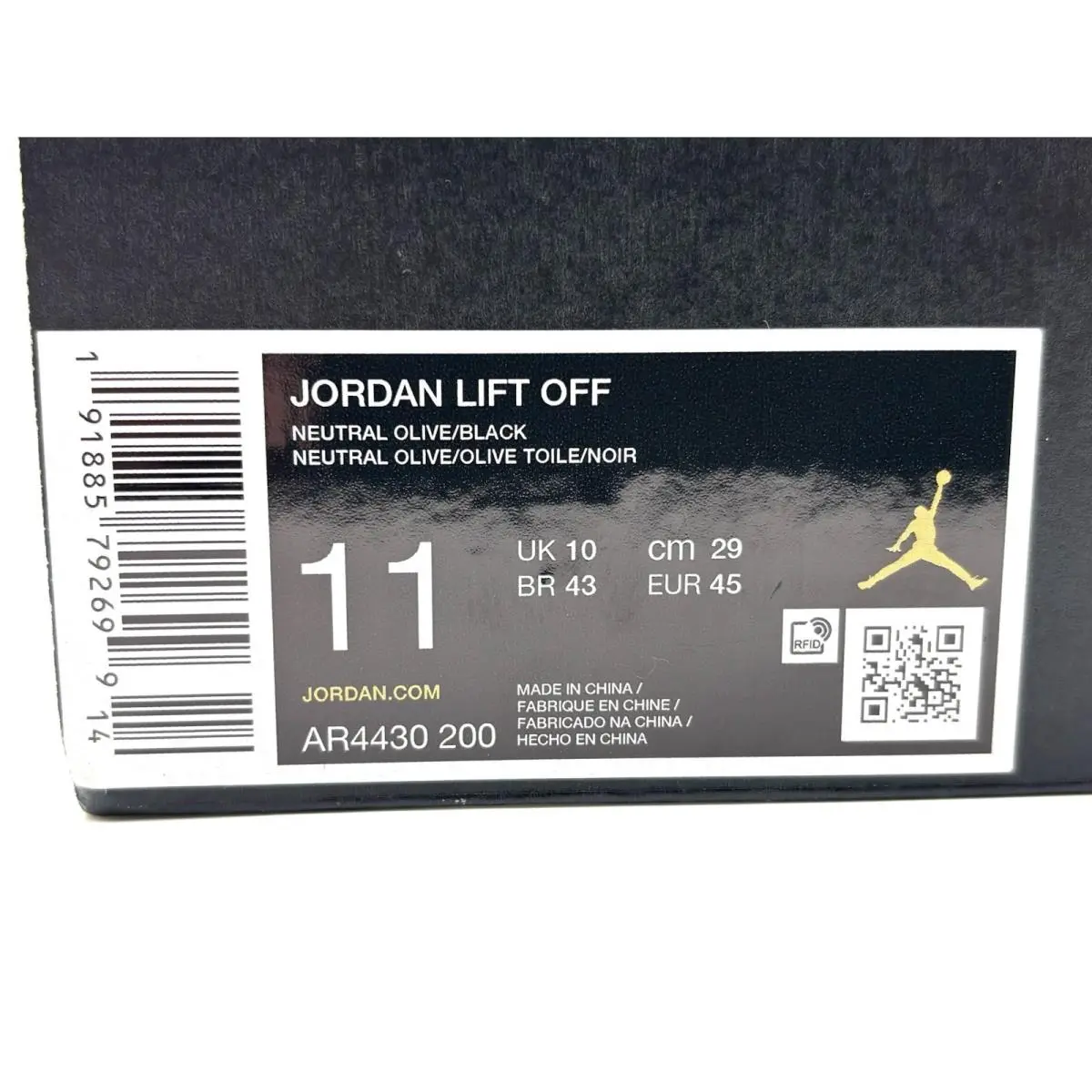 Nike shoes - Nike Air Jordan Lift Off - AR4430-200 - Neutral Olive/Olive Canvas 10