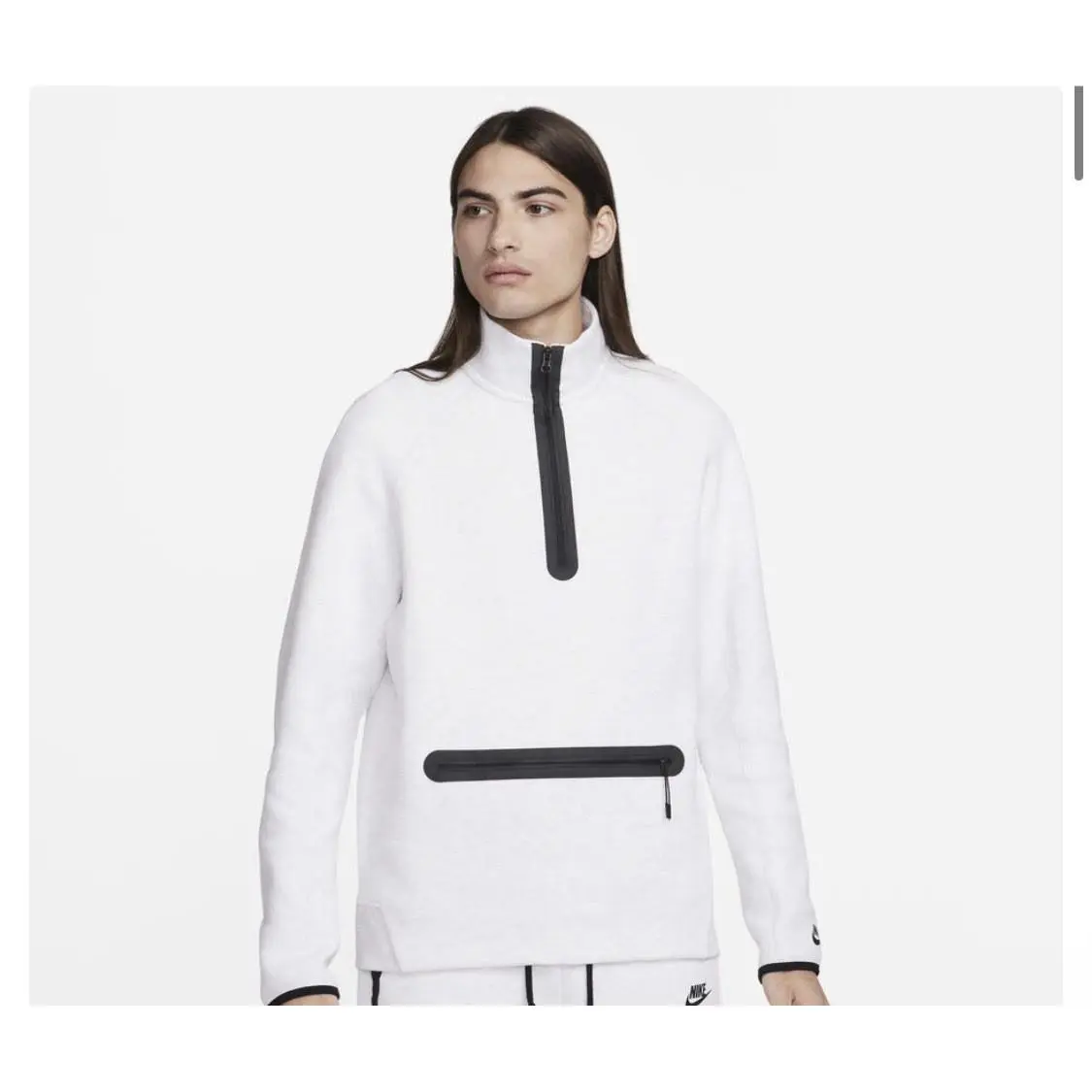 Nike clothing - FB7998-051 - FB7998-051 - Birch Heather/Black 0