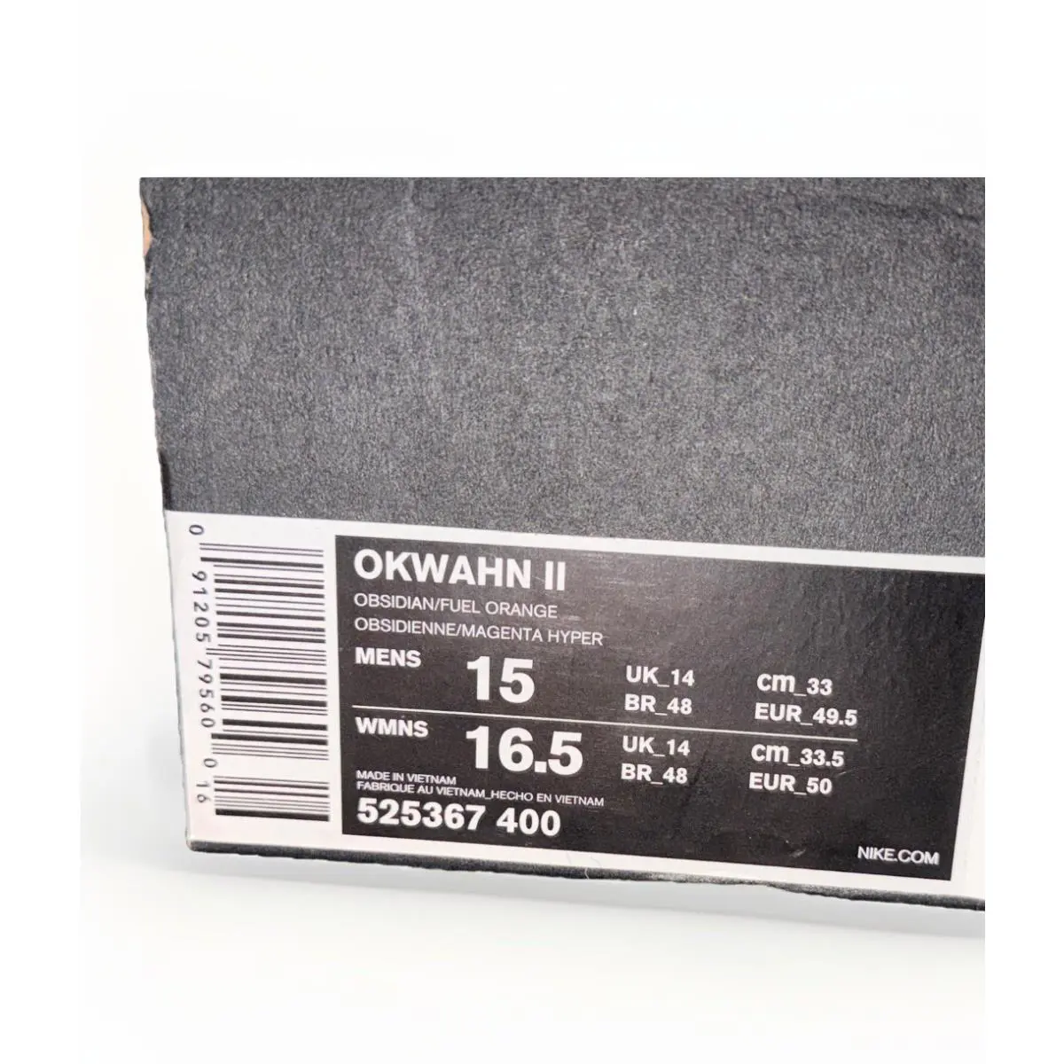 Nike shoes - Nike Okwahn 2 - Okwahn - 525367-400 - Blue 6