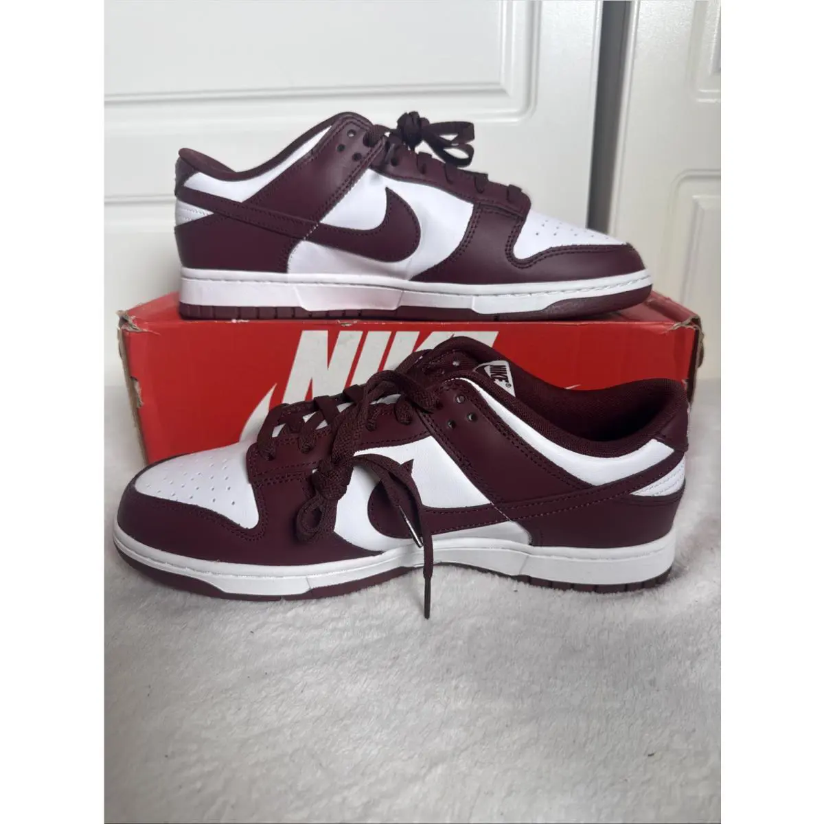 Nike shoes - Dunk - Dunk - Red/White/Red 0