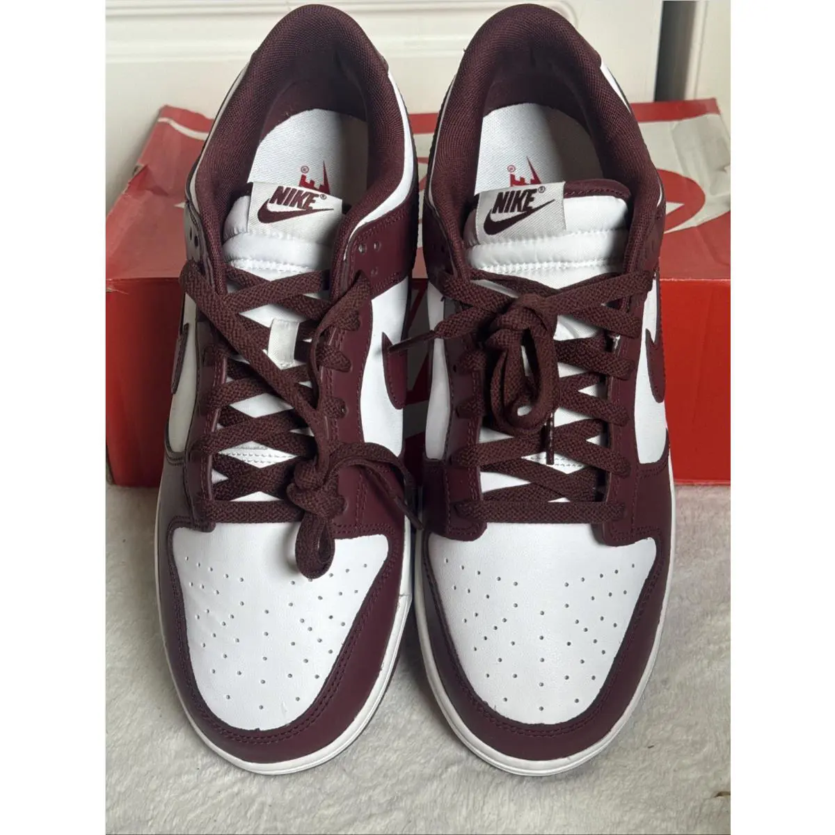 Nike shoes - Dunk - Dunk - Red/White/Red 3