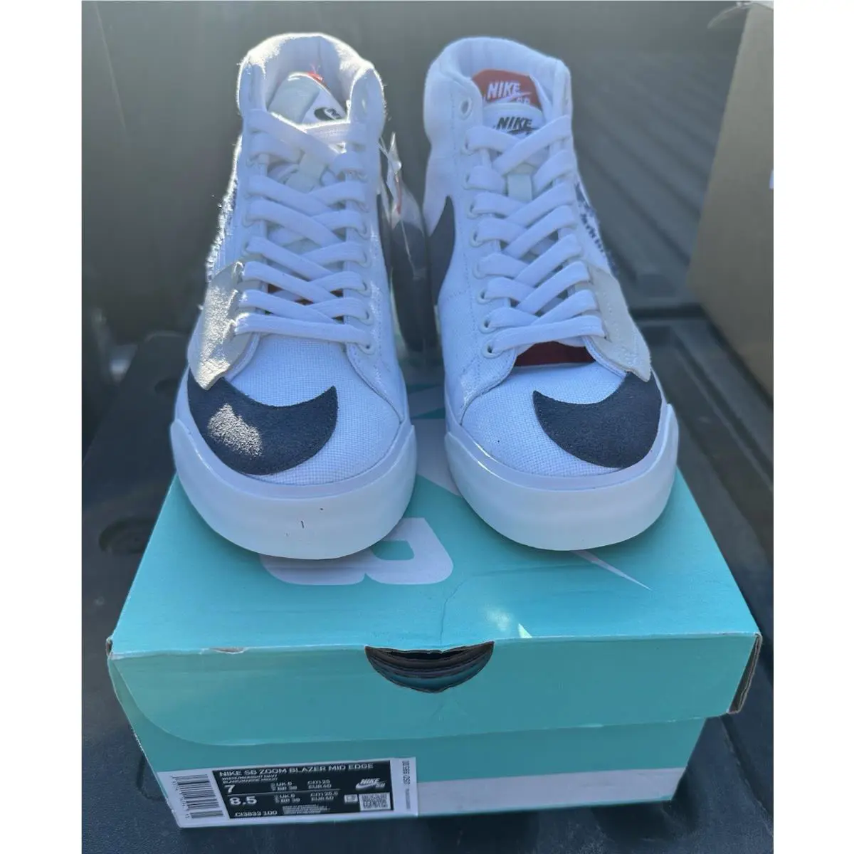 Nike shoes - Nike SB Blazer - Blazer - CI3833-100 - White 3