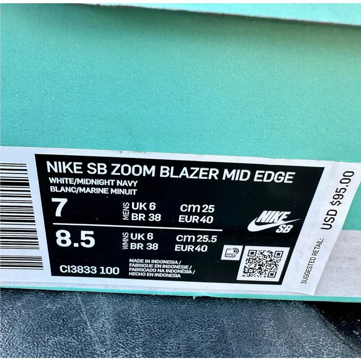 Nike shoes - Nike SB Blazer - Blazer - CI3833-100 - White 4