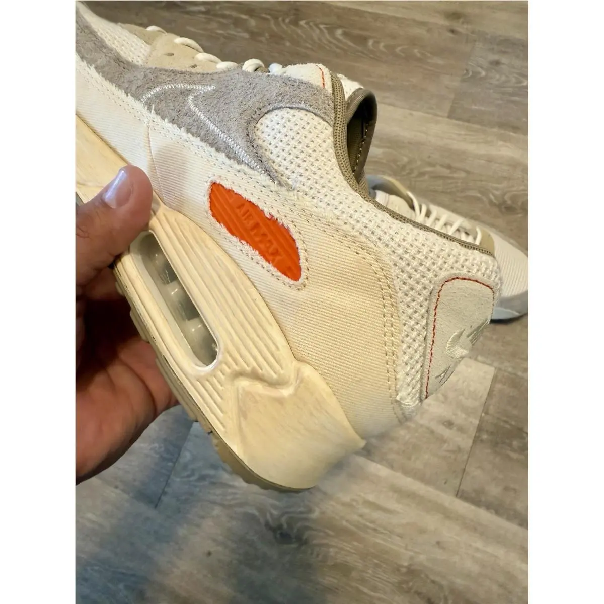 Nike shoes - Nike Air Max 90 Premium - IM6773-104 - Muslin / Pale Ivory / College Grey / Sail (UPC: 198486288743) 1