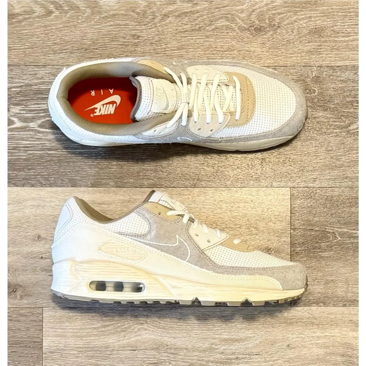 Nike shoes - Nike Air Max 90 Premium - IM6773-104 - Muslin / Pale Ivory / College Grey / Sail (UPC: 198486288743) 5