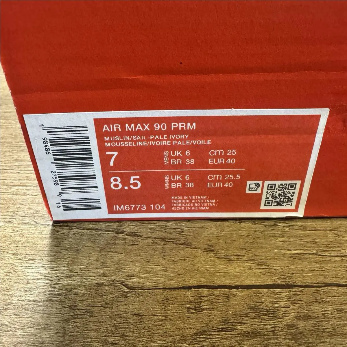 Nike shoes - Nike Air Max 90 - Air Max - IM6773-104 - Ivory 0