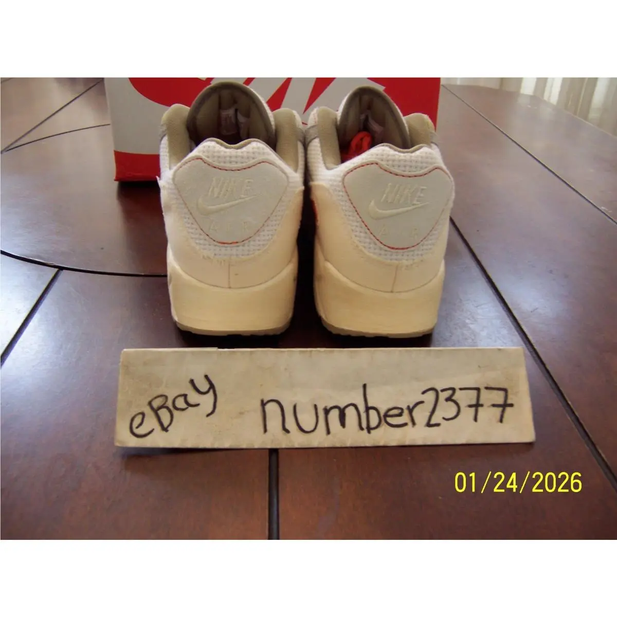 Nike shoes - Nike Air Max 90 Premium - IM6773-104 - Muslin / Pale Ivory / College Grey / Sail (UPC: 198486275712) 2