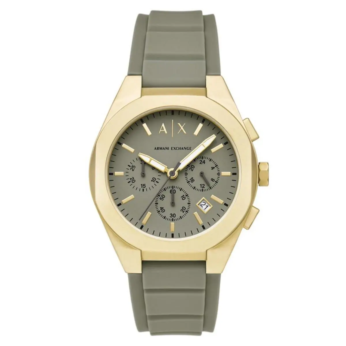 Men`s Sync Green Dial Watch - AX4197 by Armani Exchange