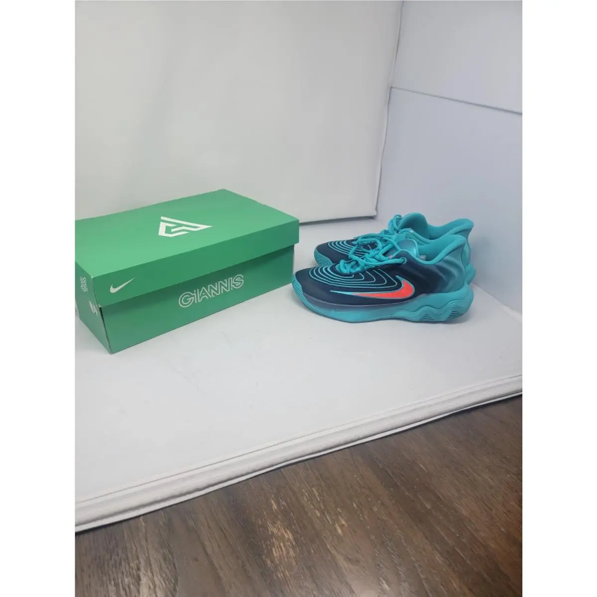 Nike Giannis Immortality 4 EP Dusty Cactus/obsidian FQ3681-302 Sz 7