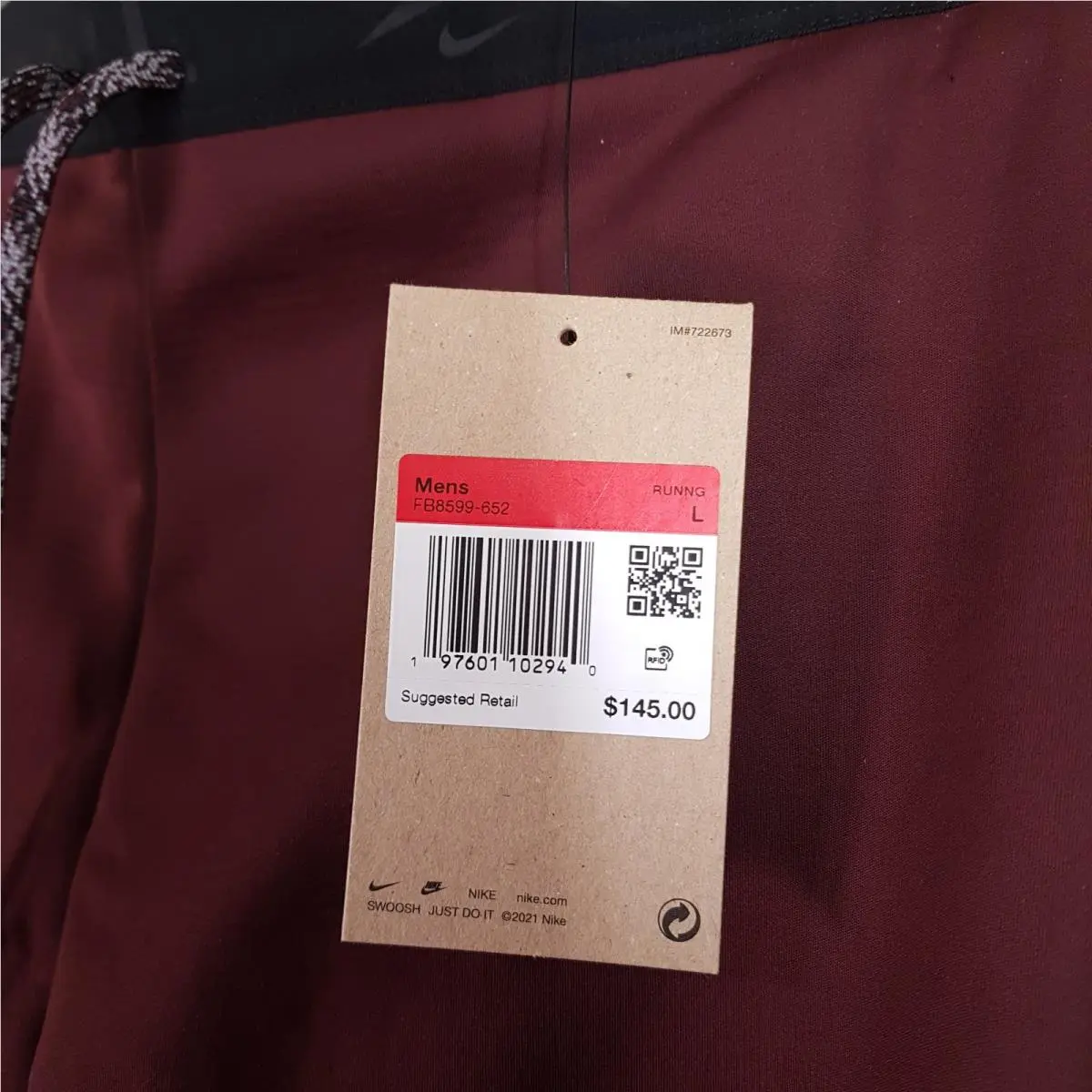 Nike clothing - FB8599652 - FB8599652 - Red (UPC: 197601102940) 1