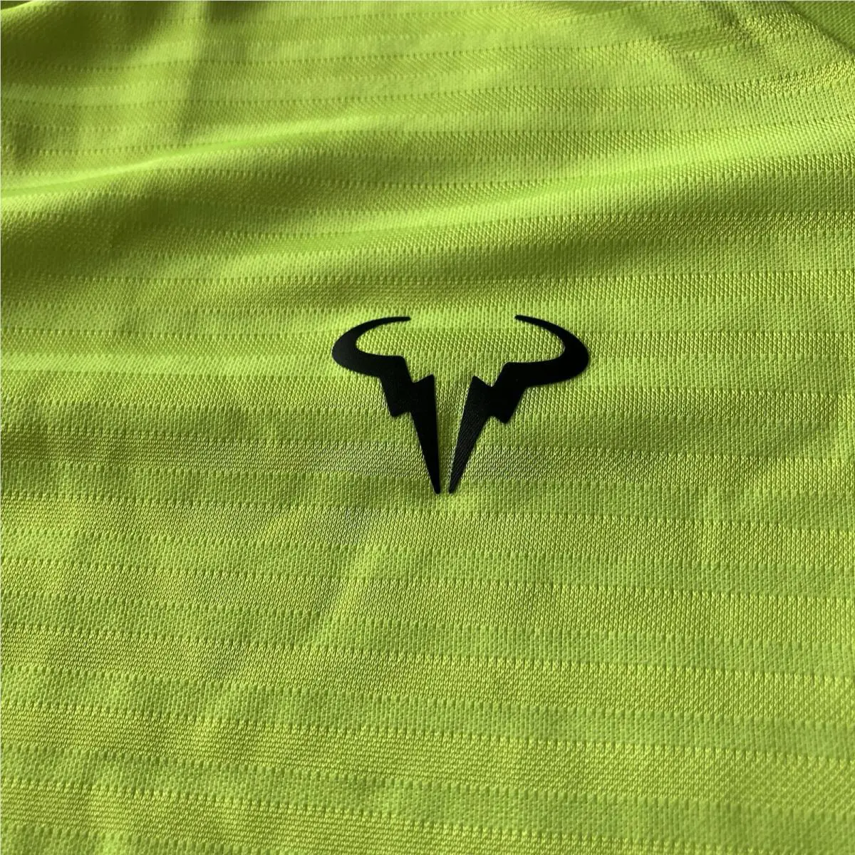 Nike clothing - Nike Court Rafael Nadal ADV Top - Volt Black 3