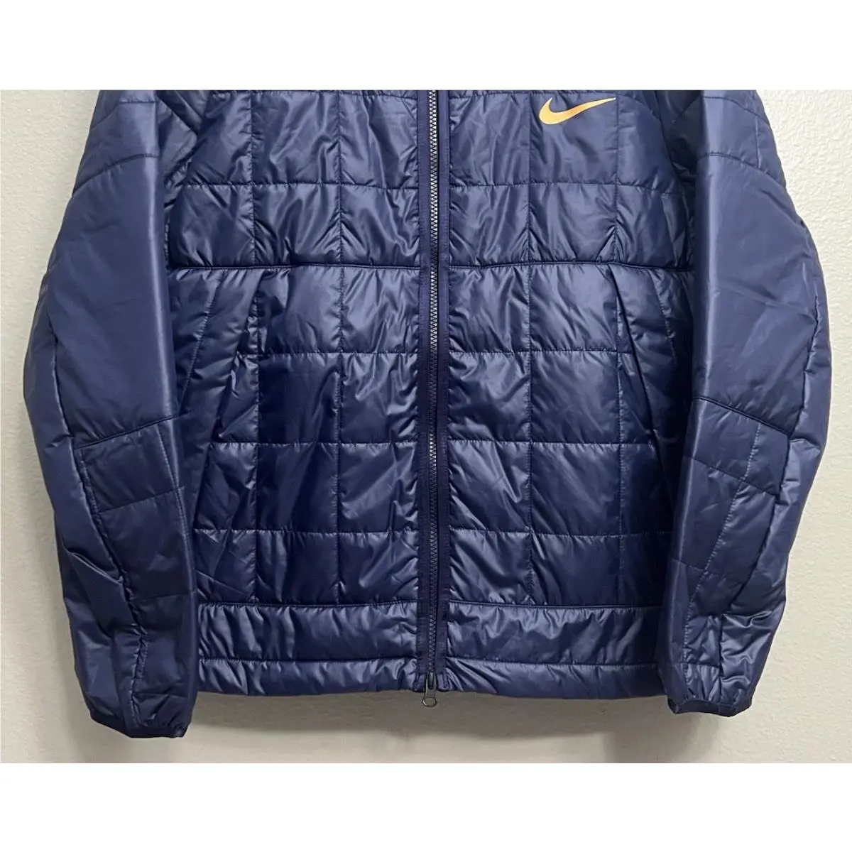 Nike clothing - Nike Paris Saint-Germain Fleece Lined Hooded Jacket - DV4821-498 - Darkened Blue (UPC: 196606238838) 1