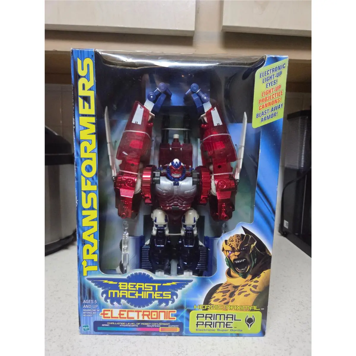 Transformers Beast Machines Primal Prime Misb Very Rare Maximal Toy Transmetal