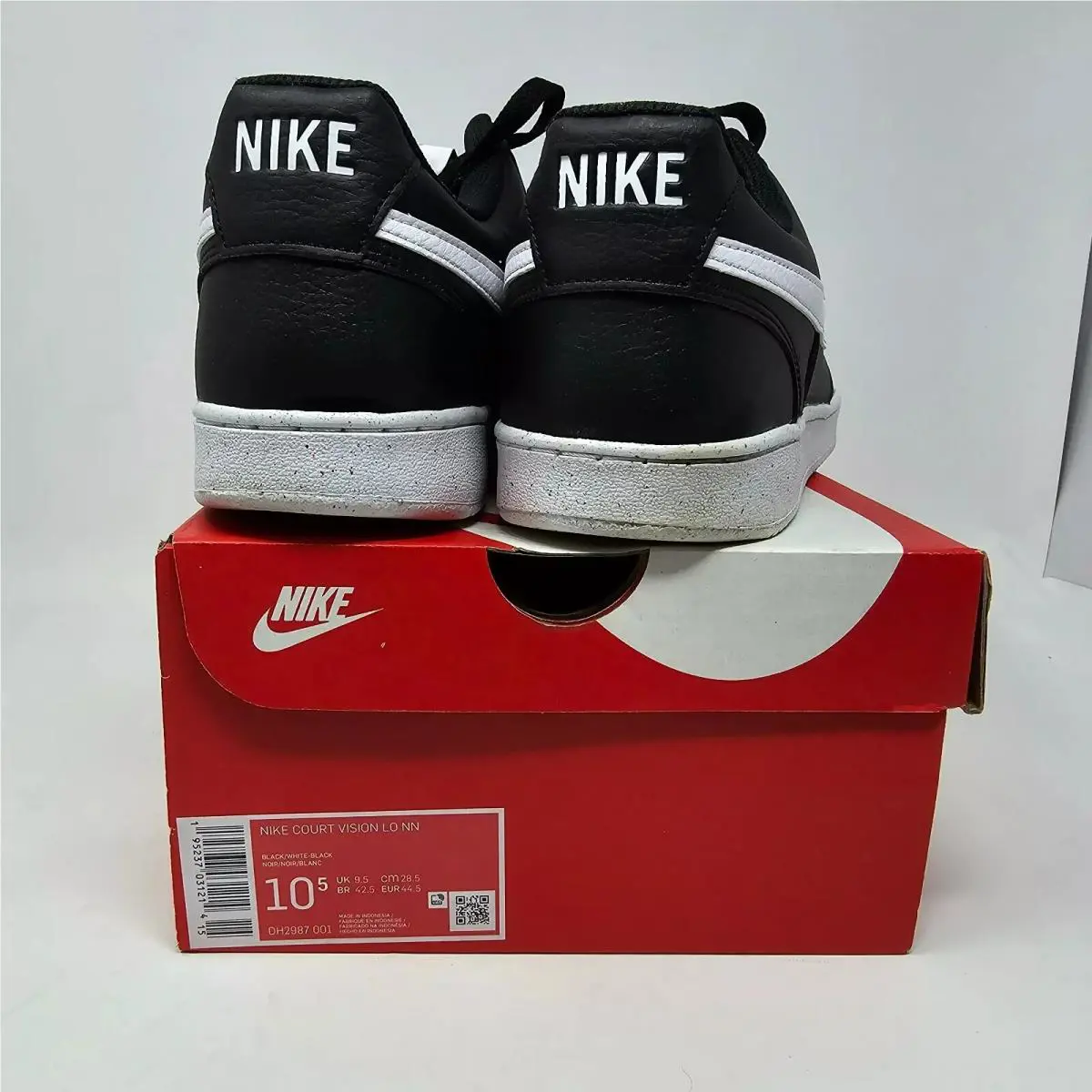 Nike shoes - Nike Court Vision - Court Vision - Black/White 0