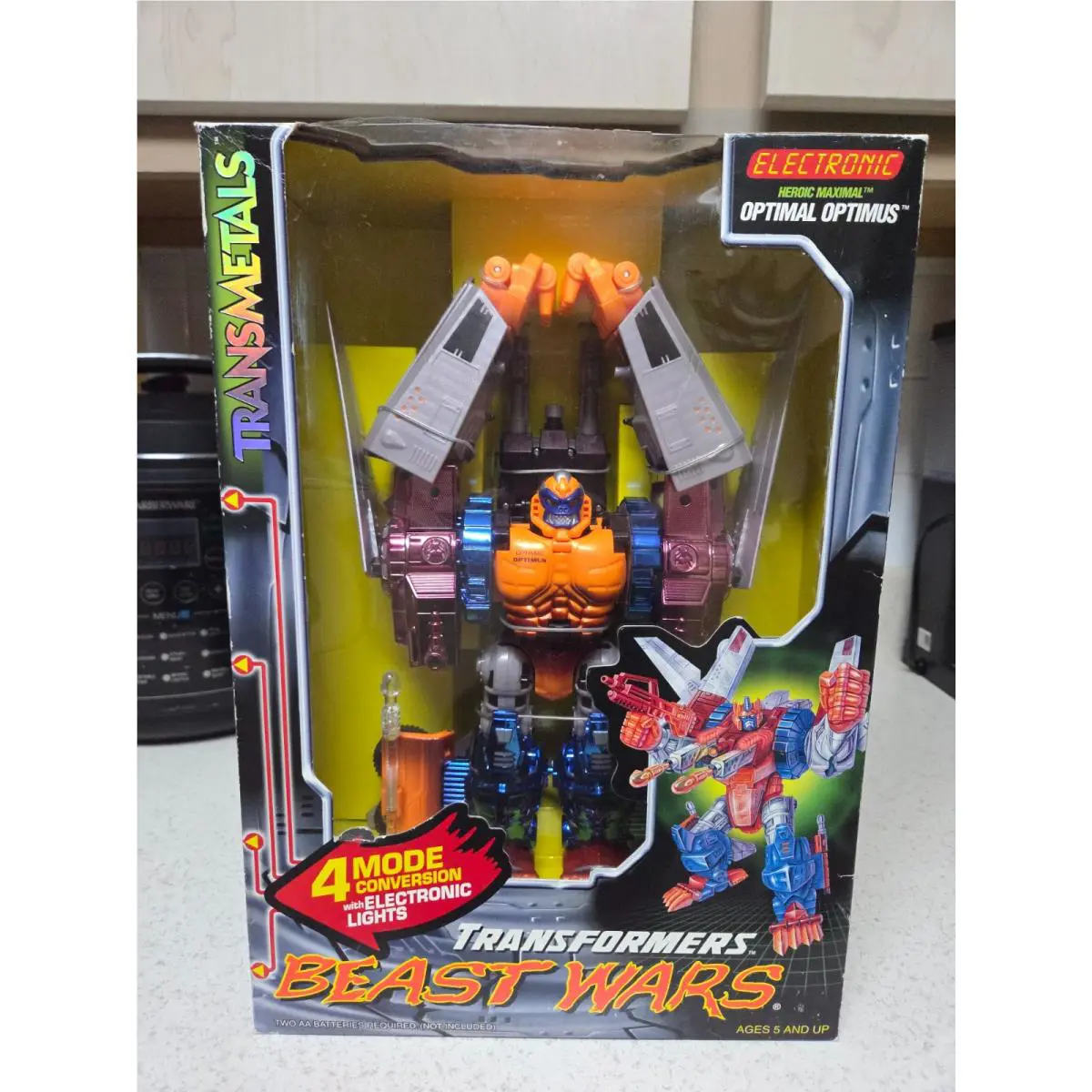 Transformers Beast Wars Optimal Optimus Misb Very Rare Maximal Toy Transmetal