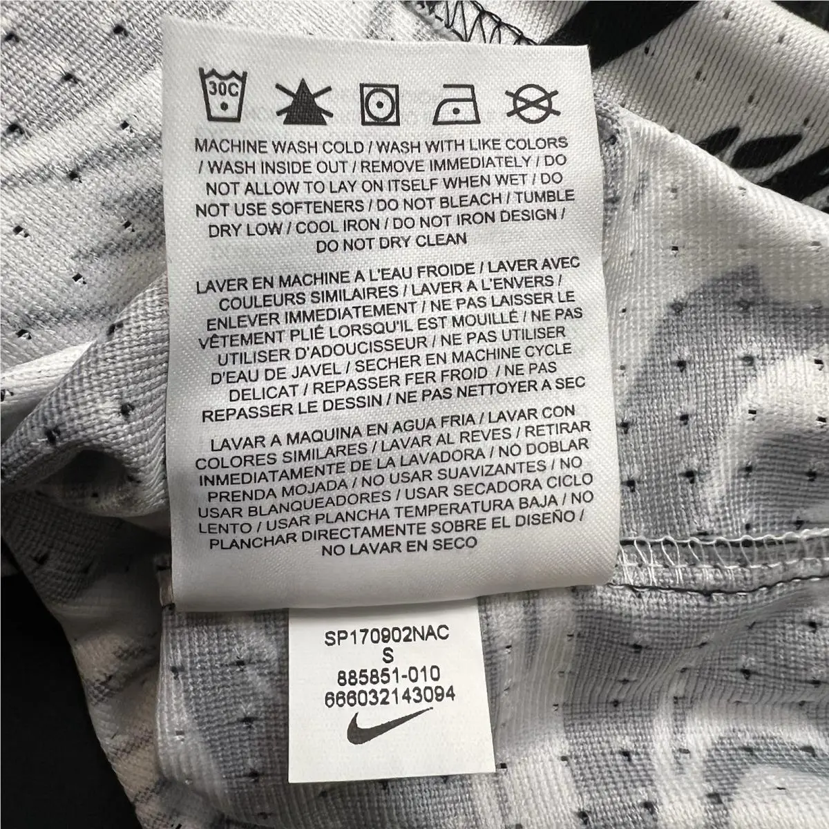 Nike clothing - Nike MVP BHM - MVP BHM - 885851010 - Black (UPC: 666032143094) 8