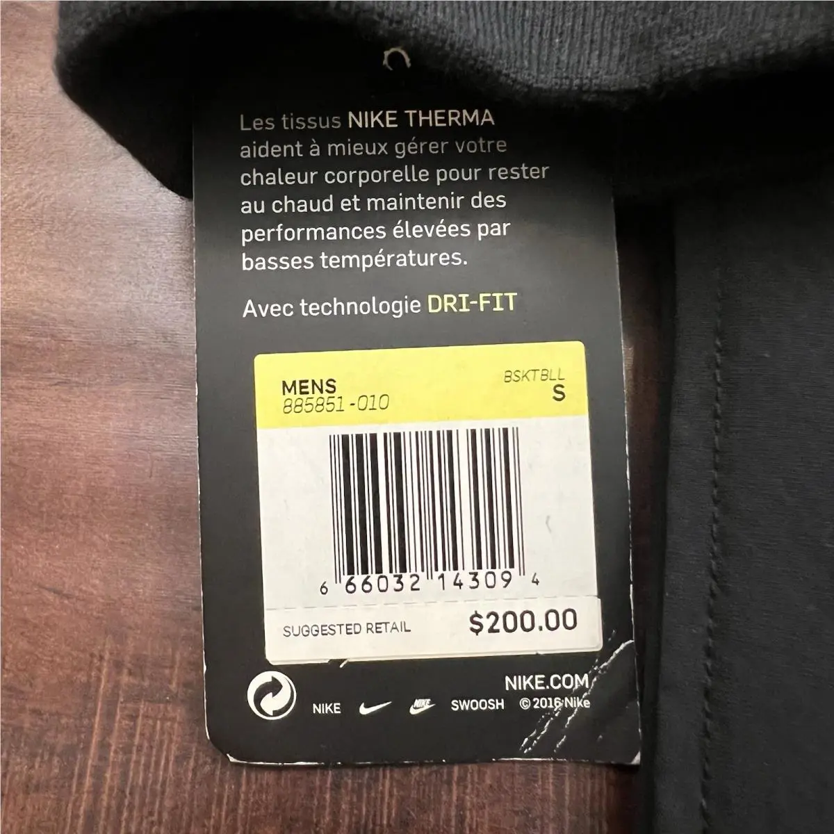 Nike clothing - Nike MVP BHM - MVP BHM - 885851010 - Black (UPC: 666032143094) 5