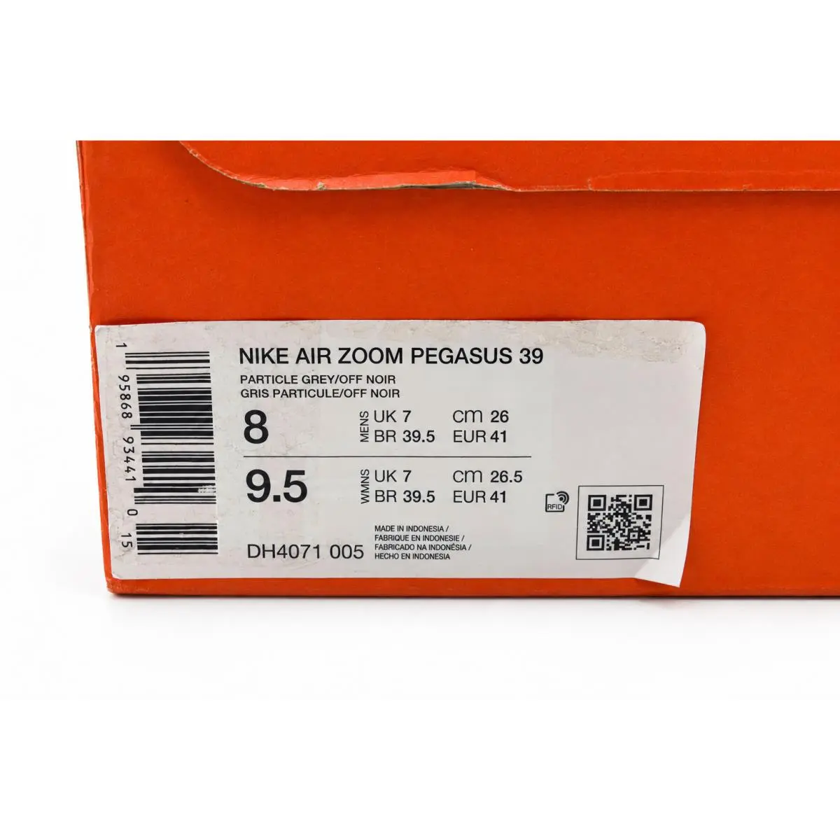 Nike shoes - Nike Air Zoom Pegasus 39 - DH4071-005 - Gray 4