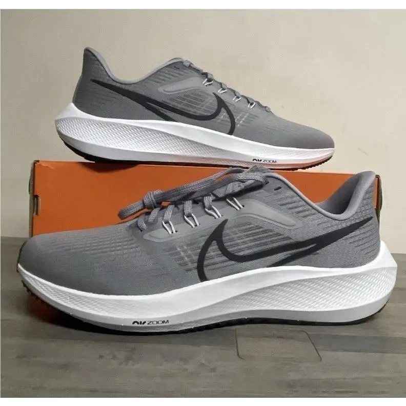 Nike Air Zoom Pegasus 39 Particle Smoke Grey Nby DH4071 005 Men`s Size 9