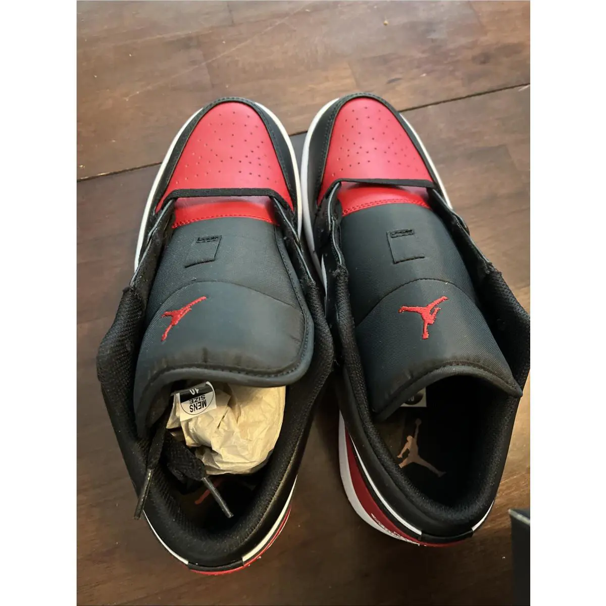 Nike shoes - Air Jordan 1 Low - Air Low - 553618-161 - Red 0