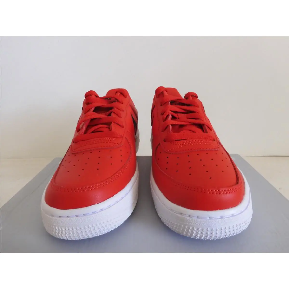 Nike shoes - Nike Air Force 1 `07 - Red (UPC: 194499673620) 1