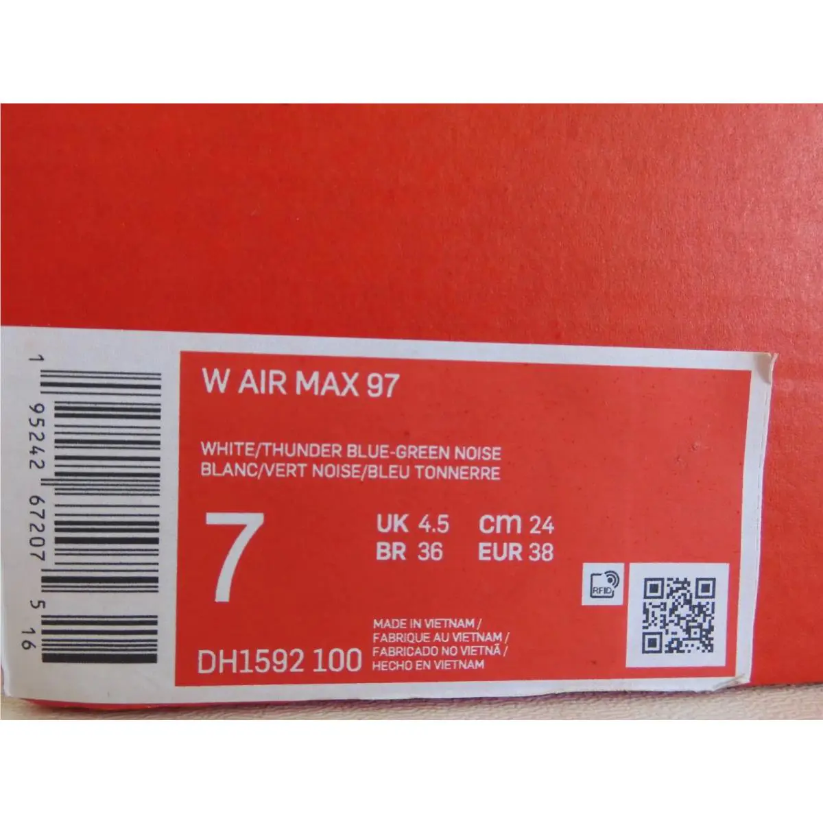 Nike shoes - Nike Air Max 97 - Air Max - White (UPC: 195242672075) 3