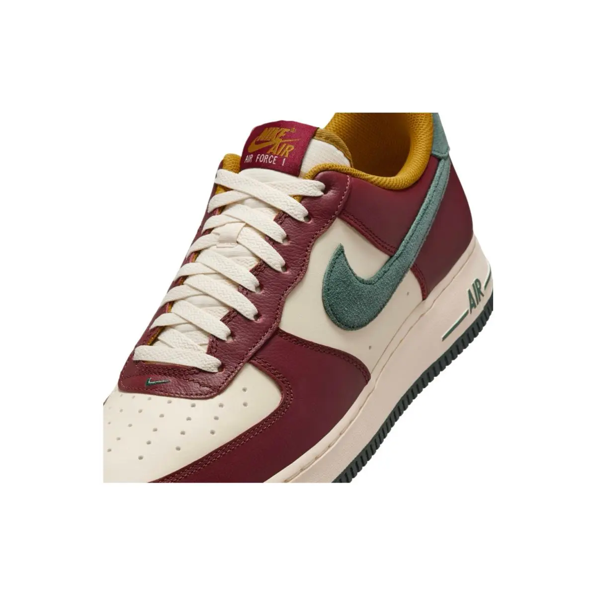 Nike shoes - Nike Air Force 1 `07 LV8 - Dark Team Red / Vintage Green - HQ3612-113 4