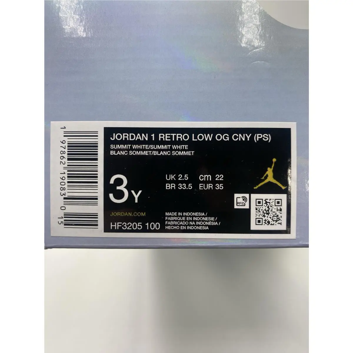 Nike shoes - Jordan 1 Low - Low - HF3205 100 - Summit White (UPC: 197862190830) 6