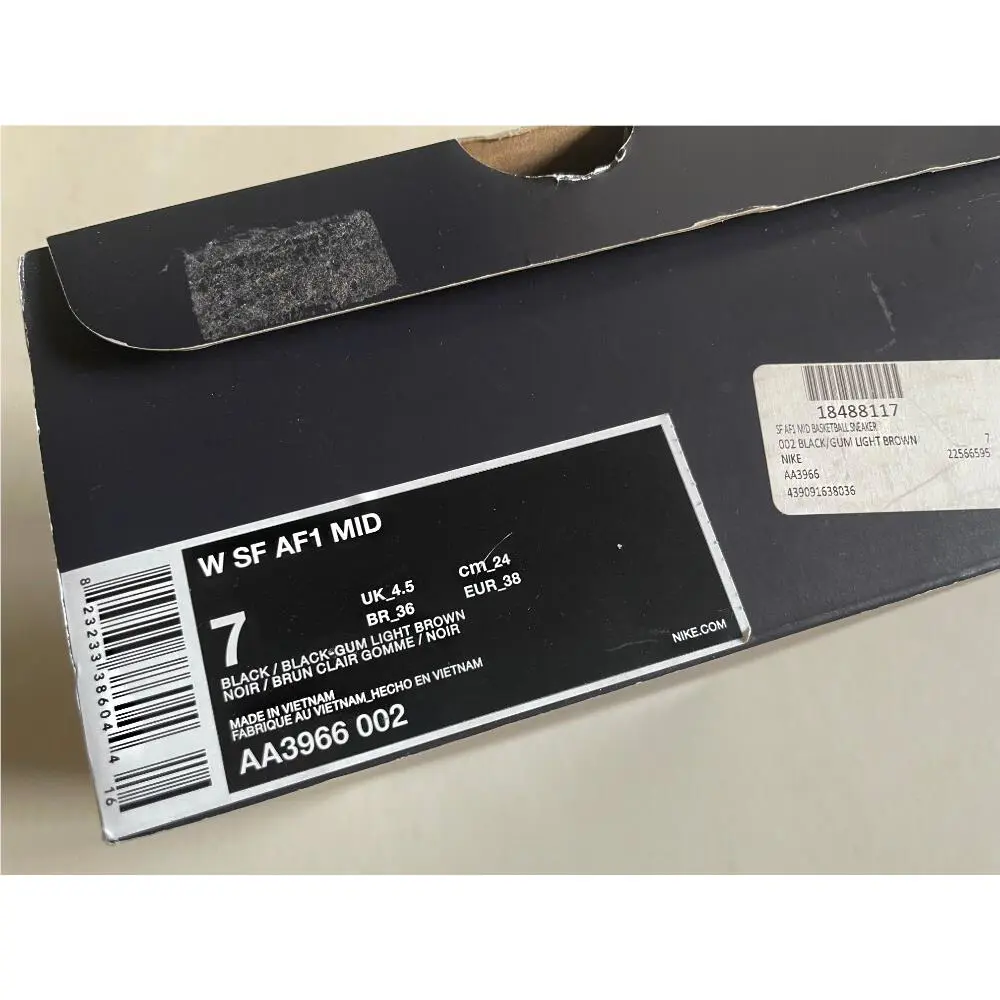 Nike shoes - SF AF-1 MID - MID - AA3966-002 - Black 17