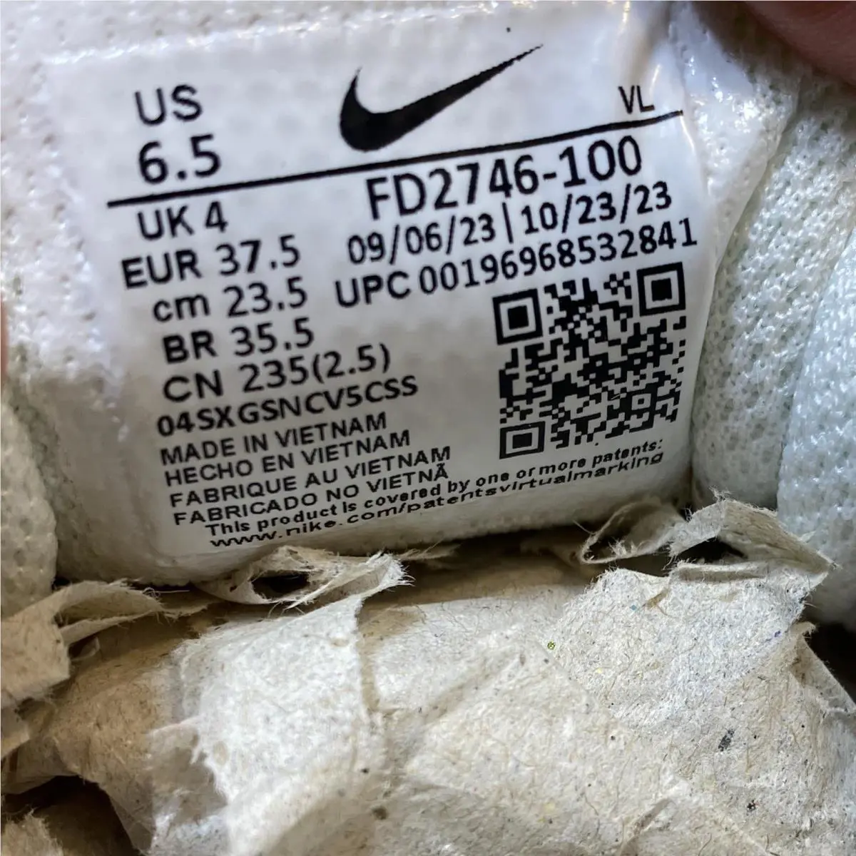 Nike shoes - Nike Alpha Huarache - Alpha Huarache - Fd2746-100 - White 9