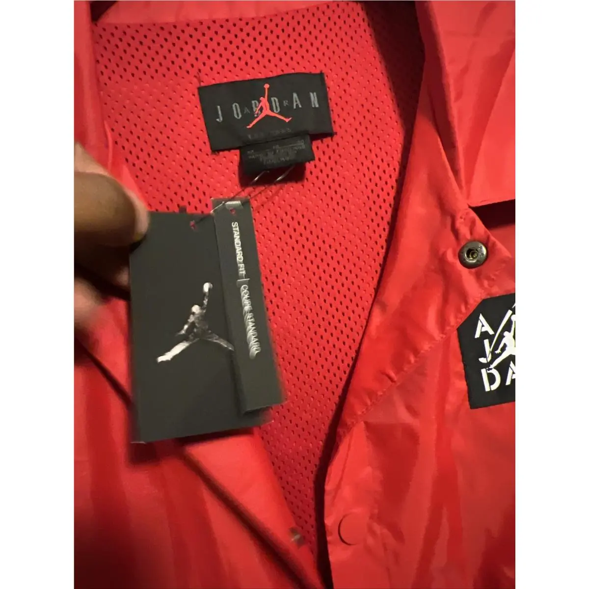 Nike clothing - Nike Air Jordan Legacy AJ 4 - CI0253657 - Red 2