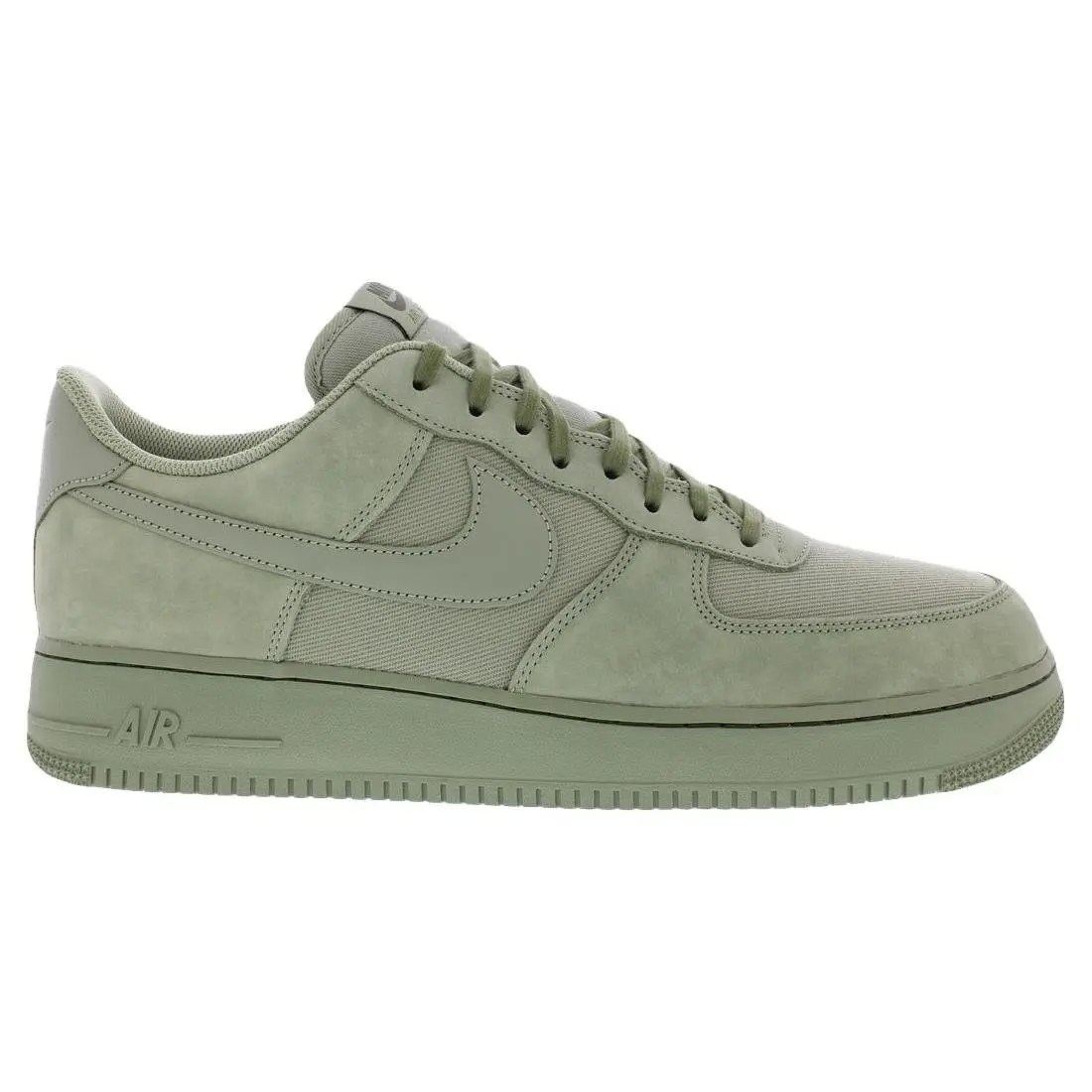 Nike Air Force 1 `07 Luxury Unisex Shoes Size 14 Color: Oil Green/oil Green