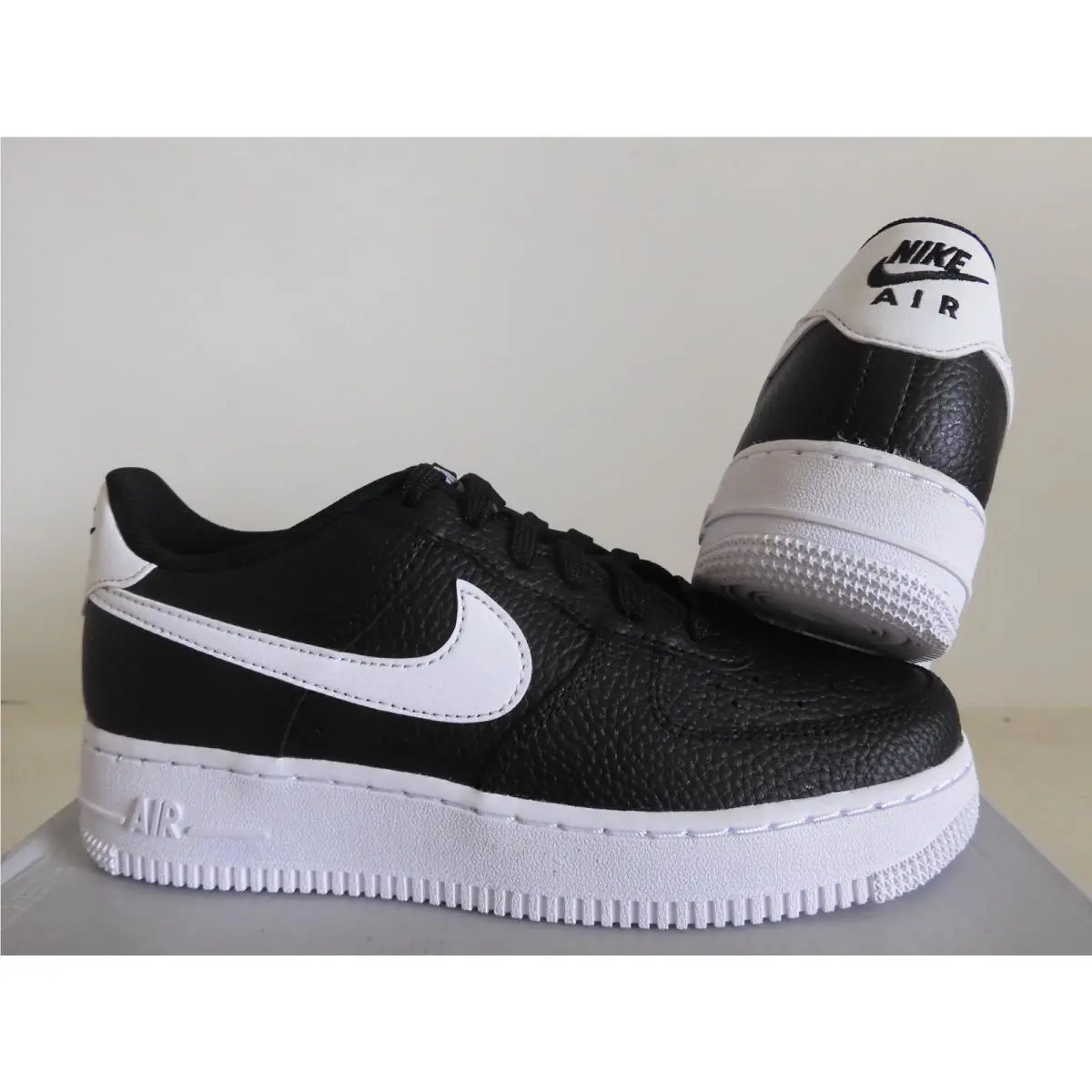 Nike shoes - Nike Air Force 1 GS - Black (UPC: 194499394075) 0